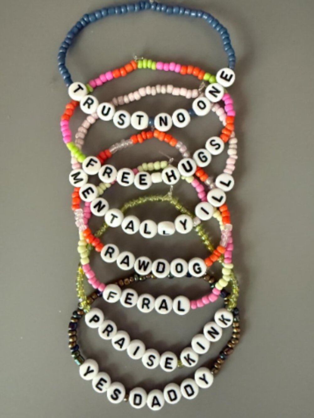 Unhinged Beaded Friendship Bracelets - Three Pack